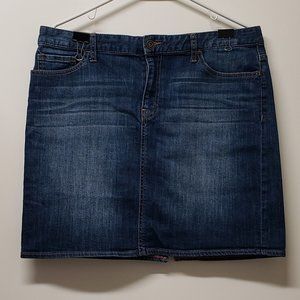 Mid Rise Denim Jean Skirts , Vintage Casual Skirts, Size 12